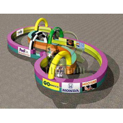 commercial inflatable sports game